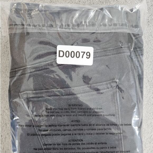 Old Navy Jeans Womens 10 Gray Extra High Rise Rockstar Super Skinny 360 Stretch - Picture 12 of 12